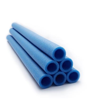 SkyBound Replacement Trampoline Enclosure Foam - Trampolines Poles Cover - Protective Poles Cover Tube Set for Safety Protection - Set of 12 - Variety of Colors and Sizes blue 1.26 Inch
