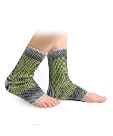 Buy Ankle Brace for Sprains - Protective Ankle Support & Wraps for Adults | Green Ankle Covers - Buy Online on GoSupps.com