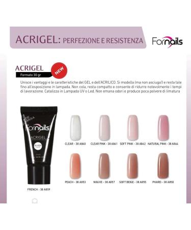  Fornails Acrigel Peach 30gr - 30 ml - Buy Online on GoSupps.com