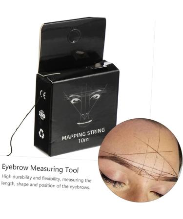 Beavorty 2pcs Ink Eye Brow Shaping Kit Eyebrow Measure Tool Eyebrow Drawing Ruler Auxiliary Tool - Buy Online on GoSupps.com