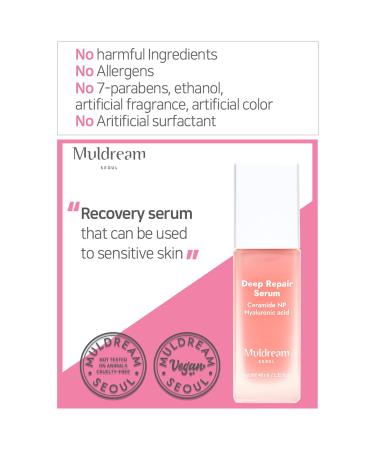 Deep Repair Serum 1.35 Fl oz - Intensive Hydration & Skin Repair | International Shipping Available - Buy Online on GoSupps.com