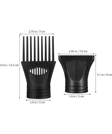 Baluue 2 Pcs Hair Dryer Nozzle Blow Dryer Comb Attachment Universal Hairdryer Diffuser Flat Hair Dryer Attachment Hair Dryer Attachment Narrow Accessory for Hairdryer Hair Dryer Diffuser - Buy Online on GoSupps.com
