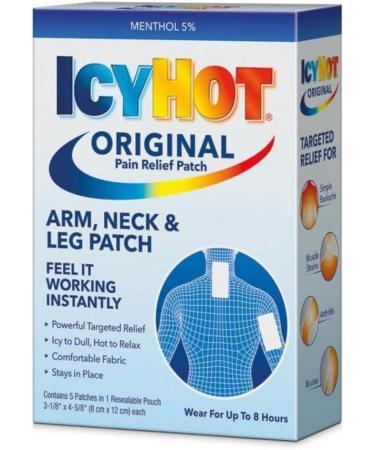 Icy Hot Medicated Patch Value Pack - 20 Patches - Buy Online on GoSupps.com