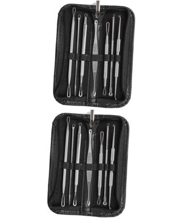 Housoutil 14 Pcs Blackhead Removal Blackhead Extractor Comedone Extractor Tool 7 Piece Set 1 count (Pack of 1) - Buy Online on GoSupps.com
