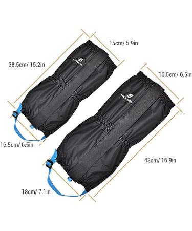 Lixada Waterproof Gaiters for Hiking | Snow & Boot Covers for Men & Women - Durable Legging Protection - Buy Online on GoSupps.com