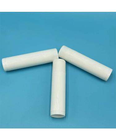 50Piece Empty Lipstick Tube 5g White Plastic Lip Balm Containers For DIY Homemade Lip Care Products Customizable Lip Balm Tubes - Buy Online on GoSupps.com