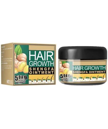 Natural Ginger Hair Growth Cream Hair Boost Ginger Ointment Anti-Hair Loss Conditioner For Men Women (3pcs)