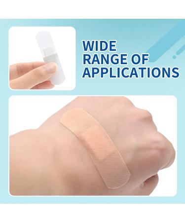 100PCS Assorted Styles Finger Knuckle Fabric Adhesive Bandages for Kids & Adults - Breathable, Hypoallergenic, Non-Stick Pad - First Aid & Wound Care - Buy Online on GoSupps.com