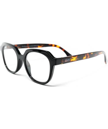 Gian Marco Venturi Women's Ferrara Reading Glasses - Stylish Black Size M | International Shipping Available - Buy Online on GoSupps.com