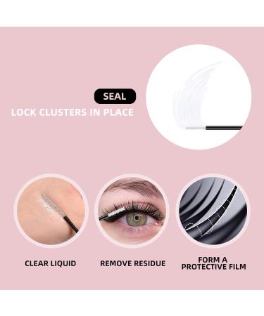 Higu Eyelash Glue - Strong Hold Black Lash Bond & Seal 48-72 Hour Waterproof 2-in-1 Eyelash Sealer 5ml Each - Perfect for DIY at Home (1 Pack) - Buy Online on GoSupps.com
