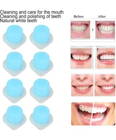 Natural Tooth Polishing Paste - 20 Pieces Dental Whitening Cream for Safe Oral Care - Buy Online on GoSupps.com