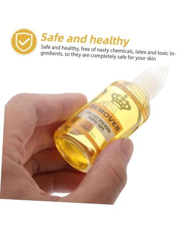 Housoutil 2 Hair Extension Glue Remover Lace Wig 30ml Remover Wig Adhesive Glue Remover Hair Bonding Remover Bonding Glue Remover Adhesive Remover Hair Remover The Cross Plastic - Buy Online on GoSupps.com
