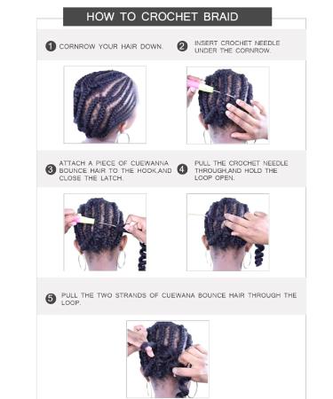 24-Inch Braid Hair Extensions - Wigs Head Frame Braid 22 Roots/Pack Perfect for Crochet Styles - Buy Online on GoSupps.com