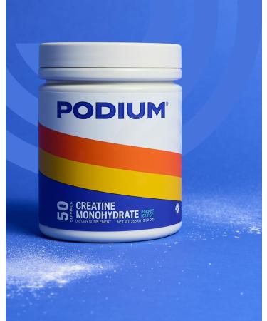 Podium Nutrition Creatine Monohydrate 50 Servings Rocket Ice Pop Boost Athletic Performance - Buy Online on GoSupps.com