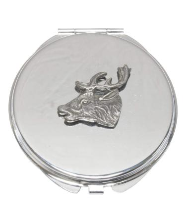 Roaring Stag Compact Mirror Handbag Gift With Free Engraving 299