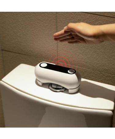 Automatic Touchless Toilet Flush Kit - Non-Contact Infrared Sensing Flusher for Home & Hotel | Fast 0.25S Induction Flushing - Buy Online on GoSupps.com