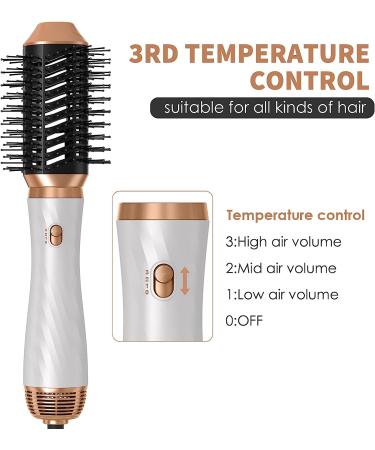 Yitrust 6 in 1 Hot Air Brush 2023 - Negative Ionic Hair Styling Tool Set - Buy Online on GoSupps.com