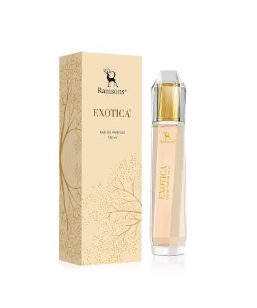 RAMSONS Exotica Eau De Parfum Liquid - 100Ml |Perfume For Men & Women| Long Lasting Perfume | Luxury Perfume | Premium Perfume - Buy Online on GoSupps.com