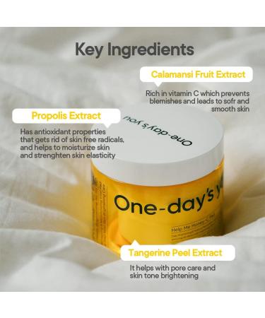 Honey-C Pad One Step Mild Skin Care 60 Pads: Daily Toner for Skin Moisturizing & Brightening - Hypoallergenic Korean Skincare - Buy Online on GoSupps.com