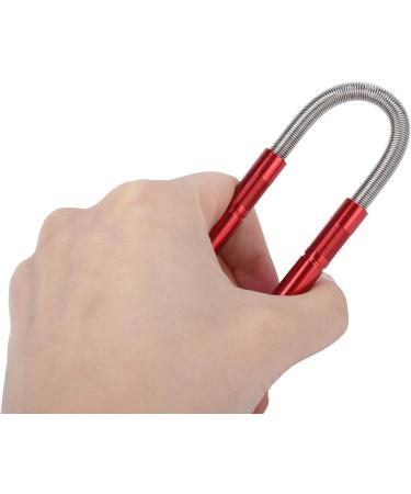 Stainless Steel Face Hair Remover - Manual Epilierer Beauty Spring Threading Tool for Lip Hair Removal | Red - Buy Online on GoSupps.com