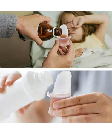 KACHITANY Baby Medicine Dispenser - 10 ml Graduated Oral Liquid Cups - Easy-to-Use Design - Transparent Reusable Dispenser - Buy Online on GoSupps.com