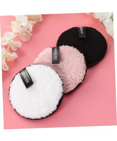 FRCOLOR Foundation Puff 3pcs - Double-Sided Cleansing Makeup Remover Cotton Pads for Flawless Skin - International Shipping Available - Buy Online on GoSupps.com