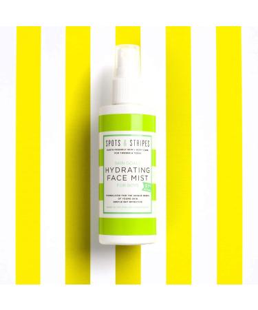 Skin Goals Hydrating Face Mist for Boys - 97% Natural Moisturising Spray with Hyaluronic Acid, Aloe Vera and Cucumber - Combats Blemishes - 125ml - Buy Online on GoSupps.com