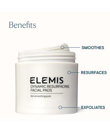 ELEMIS Dynamic Resurfacing Facial Pads - Gentle Dual-Action Treatment | 60 Count - Buy Online on GoSupps.com