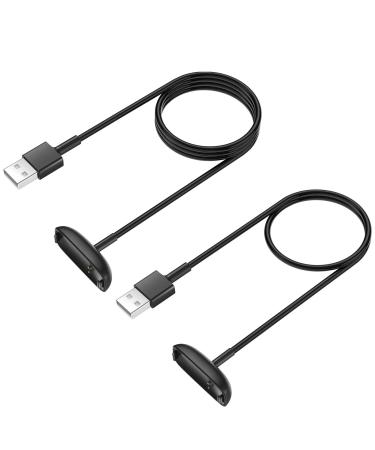 2-Pack Charger Cable for Fitbit Inspire 2 (Not for Inspire 3), for Fitbit Inspire 2 Fitness Tracker, Replacement Charging Cable Accessory for Fitbit Inspire 2 (3.3 ft/1.0 ft)