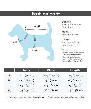 Pet Artist Winter Puppy Dog Coat - Warm Fleece Padded Apparel for Small Dogs - Chest 14 Back Length 11.5 - Silver - Buy Online on GoSupps.com