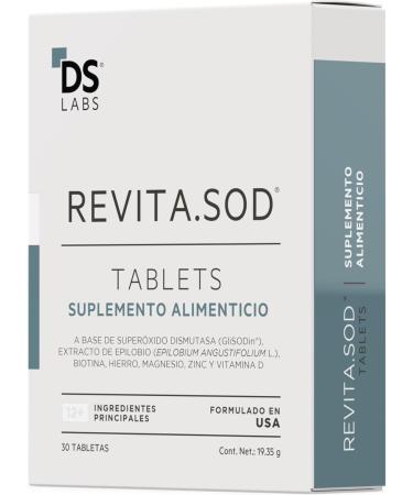 DS Laboratories - Revita SOD Anti-Hair Loss 30 Tablets Stops Stress Related Hair Loss Promotes Hair Growth Boosts Hair Health Powerful Antioxidant - Buy Online on GoSupps.com