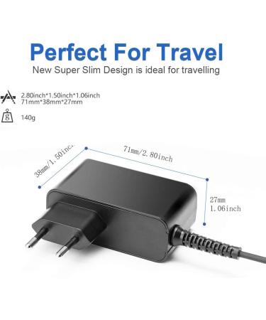 Buy KFD 36V 1A Plug-In Power Supply for CND UV Shellac LED Nail Dryer - Universal Replacement Cable - Buy Online on GoSupps.com