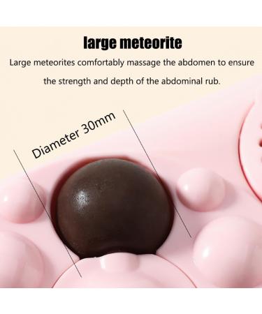 ThyxG Electric Abdominal Massage Device - Portable 3 Heat Levels Adjustable Strength for Belly Legs & Neck - Buy Online on GoSupps.com