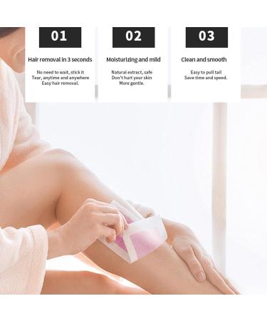 Buy Bitong Red Body Wax Strips - Gentle Hair Removal for Legs Arms & Armpits - All-Purpose Waxing Solution - Buy Online on GoSupps.com