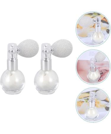 DOITOOL Glitter Powder Spray 2pcs Spray Glitter Highlighter Balloons Perfume Spray Bottle Sprayer Bottle Face Powder The Face White 7.5x6cm - Buy Online on GoSupps.com