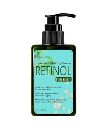 Retinol Body Lotion with Collagen Anti-Aging Moisturizer Firming & Hydrating Skin for Wrinkles Tightens Sagging Skin Non-Greasy Suitable for All Skin Types