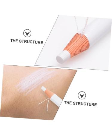 PACKOVE 2Pcs Waterproof Eyebrow Pencil Makeup Pencil for Eyebrow Mapping Makeup Makeup ESR Pencil Makeup Cosmetic Eyebrow Pencils Silkworm Pen - Buy Online on GoSupps.com