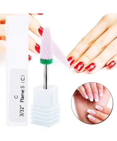 Nail Drill Bits Exhibition Durable Convenient Portable Lightweight Ceramic Manicure Tool Polishing For Grinding(23ST) - Buy Online on GoSupps.com