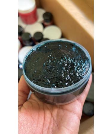 Pure Moroccan Black Soap with Blue Nila for Brightening Skin and Deep Cleansing Skin-Enhancing Hammam Experience by MLT Cosmetics
