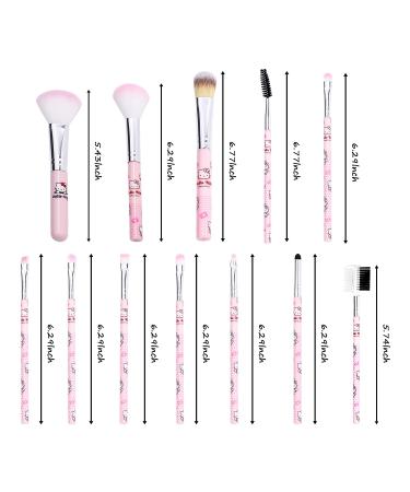 Kitty Cat Makeup Brushes Set - 12pcs Kitty Cat Gift Makeup Brush Set for Girl (MB-Kitty Cat) MB-Hello kitty - Buy Online on GoSupps.com
