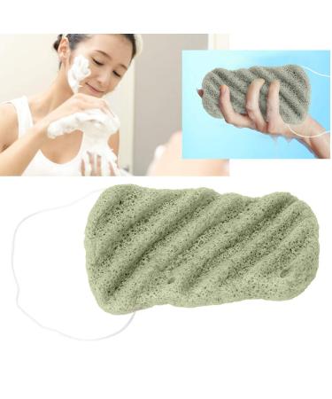 Konjac sponge  100% sponge body  long wave large konjac face wash  sponge facial cleansing  natural active  sensitive skin for ladies and men(04)
