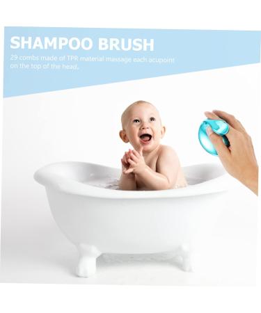 Beavorty 12 STK Massage Comb & Scalp Brush - Ultimate Hair Washing Tool for Men | Scalp Shampooing Made Easy - Buy Online on GoSupps.com