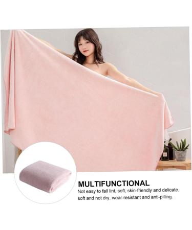 STOBAZA Surandwrap 1pc Bath Towel Wrapping Towel Thobes for Men Fleece Bathrobe Towel for Women Quick Dry Toiletries Parcels - Buy Online on GoSupps.com
