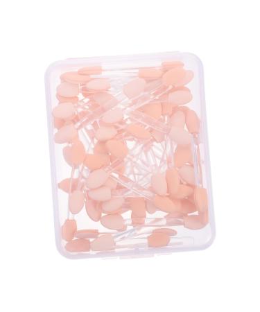 POPETPOP 50pcs Double Ended Eyeshadow Brush Eyeshadow Stick Eyeshadow Makeup Accessories Woman Makeup Tools