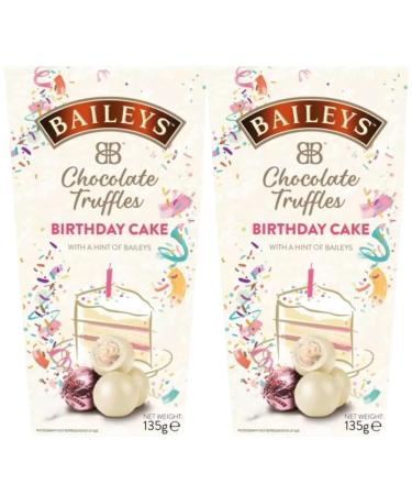 Cake Truffles Bundle With Baileys Birthday Cake Truffles Box 135g (2 Pack)
