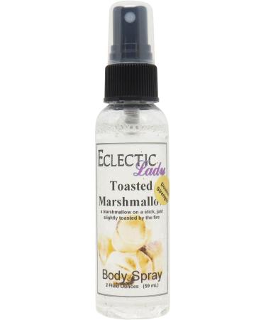 Toasted Marshmallow Body Spray Body Mist for Women with Clean Light & Gentle Fragrance Long Lasting Perfume with Comforting Scent for Men & Women Cologne with Soft Subtle Aroma For Daily Use Double Strength 2 Fl Oz (Pack of 1)