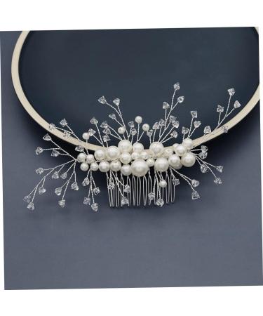Beaupretty Diamond Hair Accessories Clip Comb side headpiece bridal headpieces for wire side Comb Bridal side Comb headpiece diamond headpiece rhinestone clip Crystal Clip Comb - Buy Online on GoSupps.com