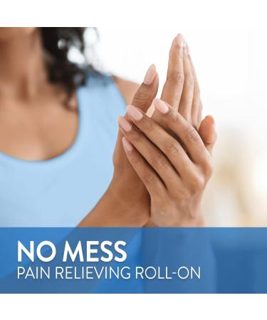 Nervive Nerve Care Pain Relief Roll On Liquid - Max Strength Topical Relief with Lidocaine & Menthol - For Toes, Feet, Fingers, Hands, Legs & Arms - 2.5oz - Buy Online on GoSupps.com