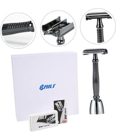 Shop Beaupretty Manual Lip Razor Set - Stainless Steel Women's Face & Bart Razor with Agate Base - International Shipping Available - Buy Online on GoSupps.com