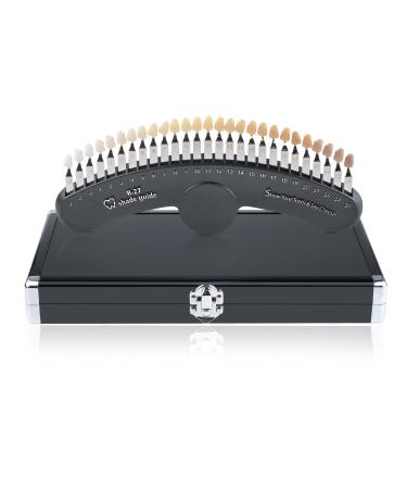 27 Colors Shade Guide Bleaching Shade Chart Teeth Color Contrast Comparison for Home Beauty Salon Use R-27